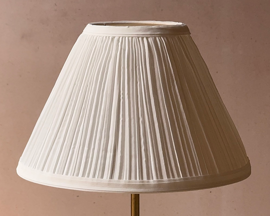 Mushroom Pleat Shade