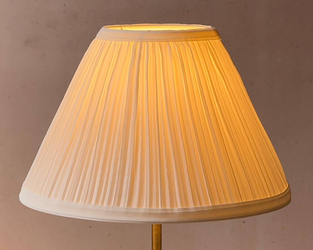 Mushroom Pleat Shade