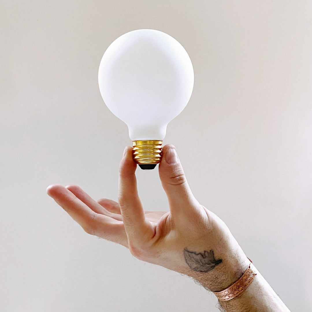 Porcelain Globe Bulb