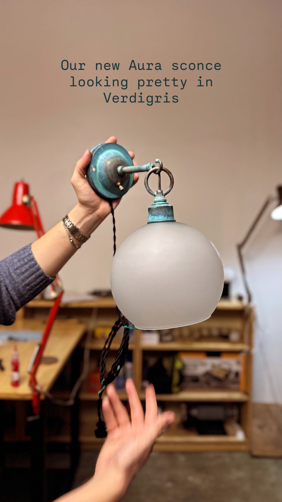 Aura Sconce - Matt Alford Studio