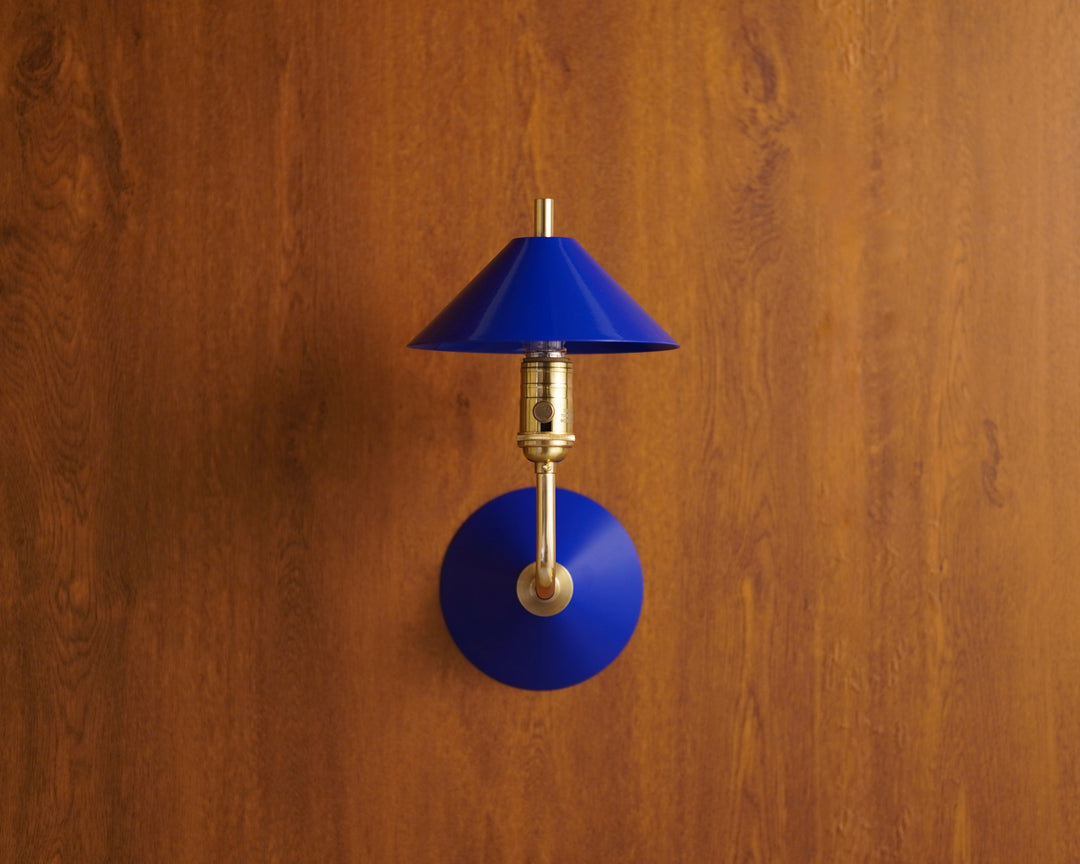 Cobalt Bungalow Sconce