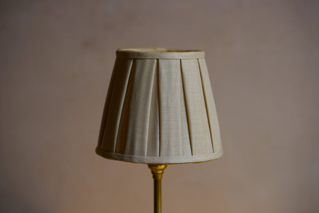 Box-pleat Linen Shade