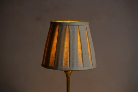 Box-pleat Linen Shade