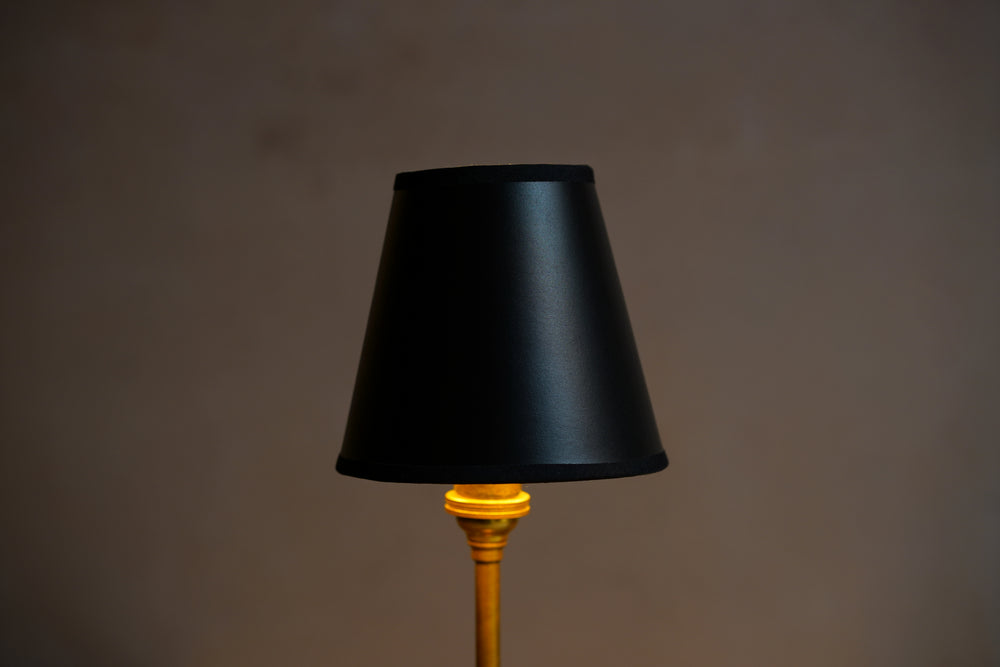 Black Parchment Shade