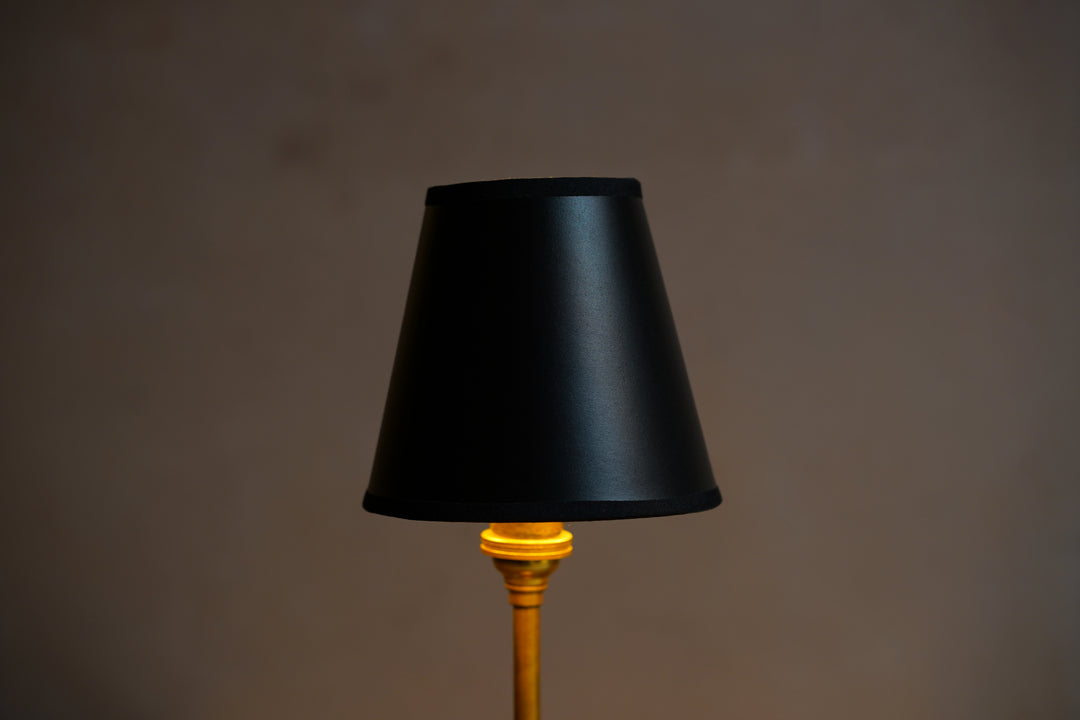 Black Parchment Shade