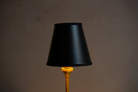 Black Parchment Shade