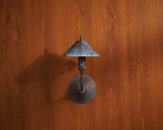 Verdigris Bungalow Sconce